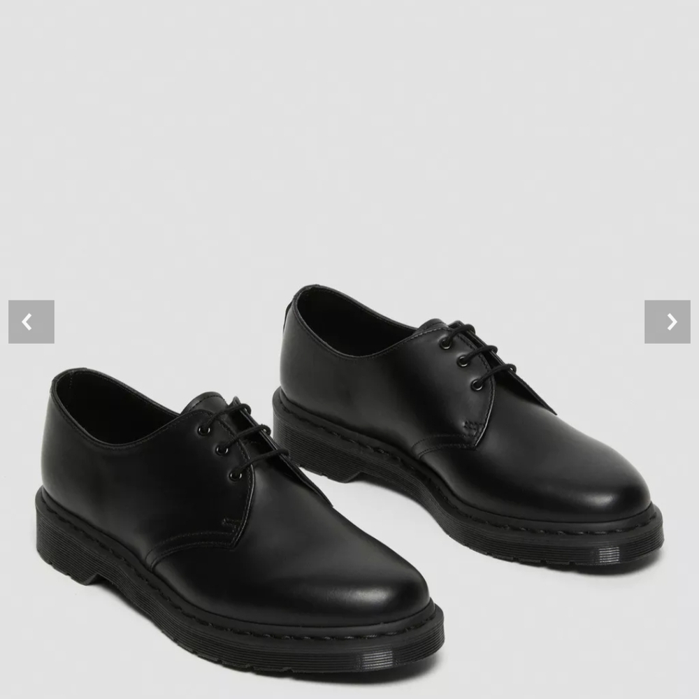 Dr. Martens 1461 Mono Smooth Leather Oxford Shoes